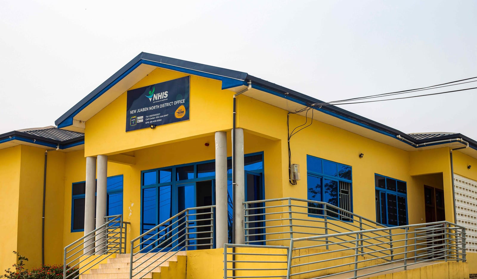 Construction of NHIS Office at Oyoko