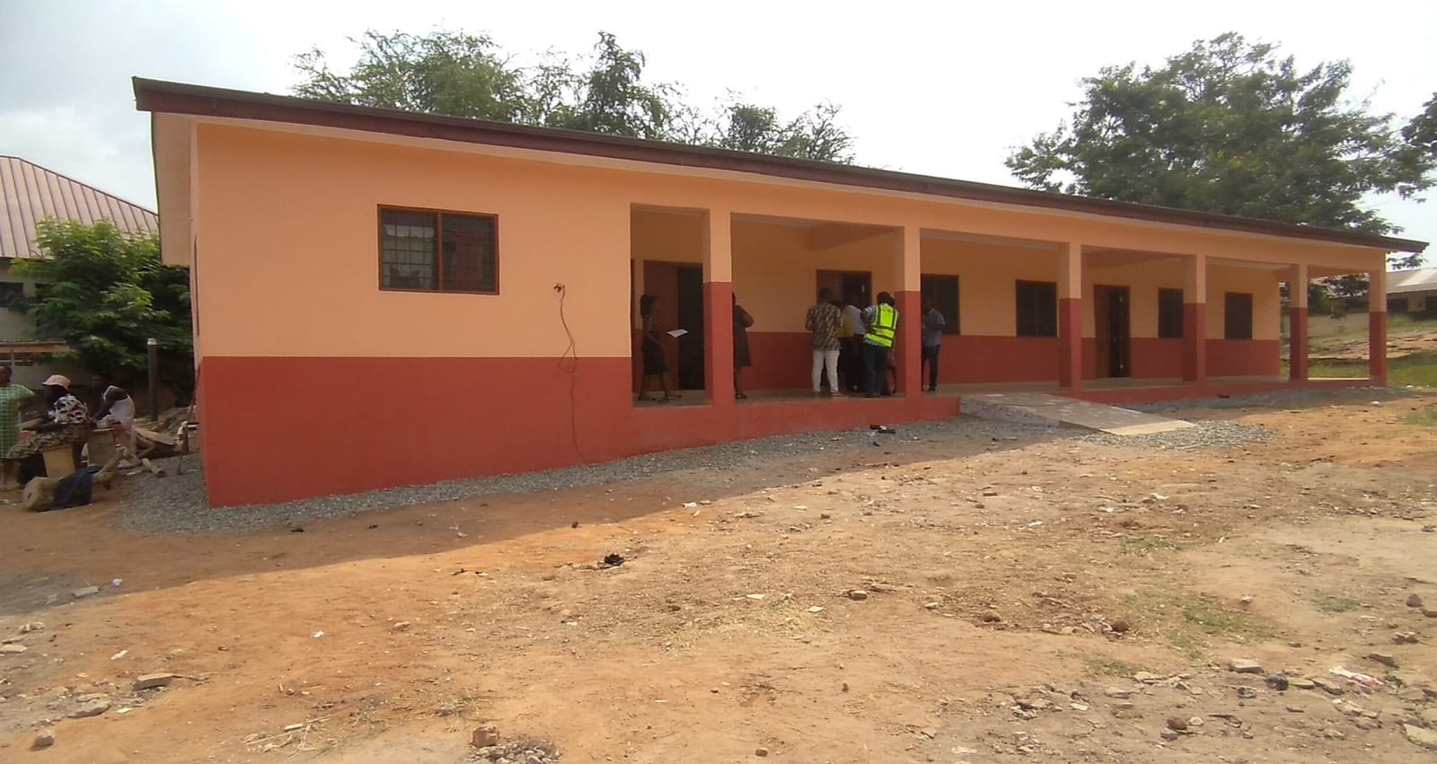 Construction of  2-Unit KG Block for Nana Kwaku Boateng 'A' School