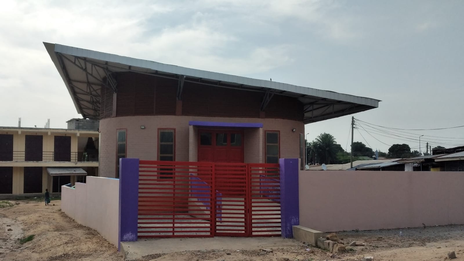 Construction of KG Block at Zongo Market