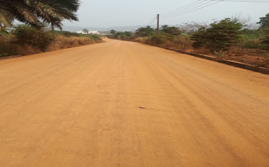 Construction of Acheampong Road