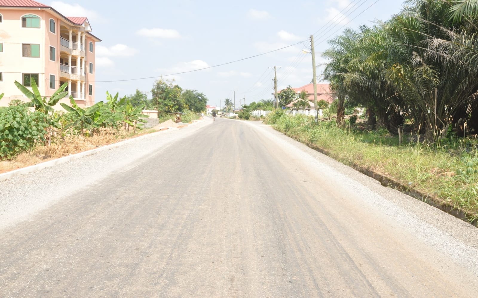 Construction of Atekyem Roads