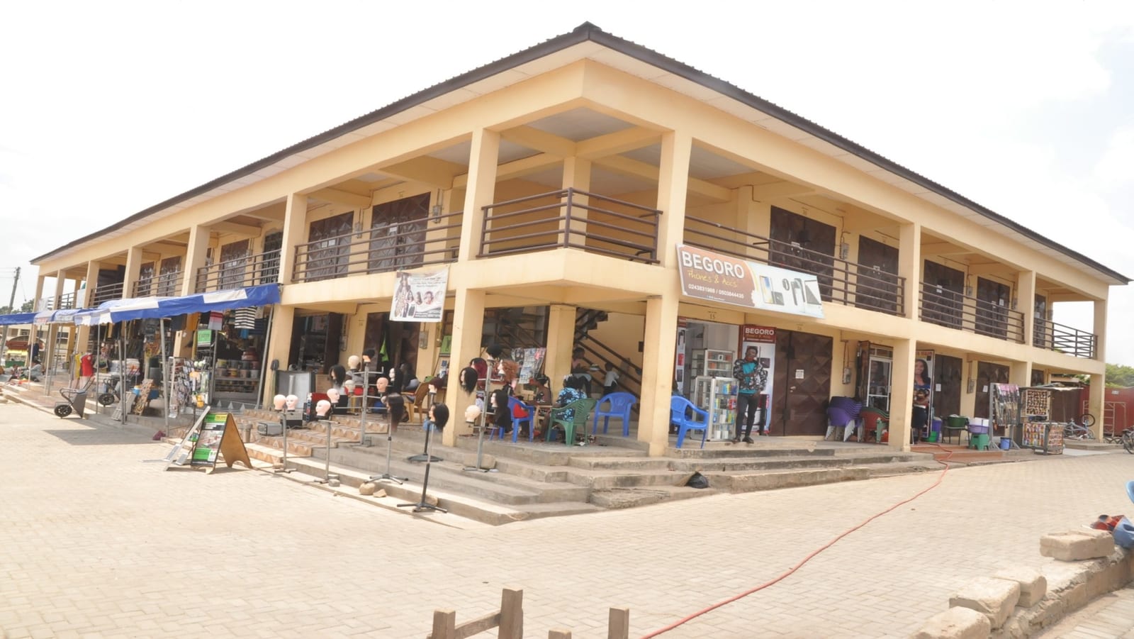 Construction of 2-Storey  34No. Lockable Stores at Former Children's Park