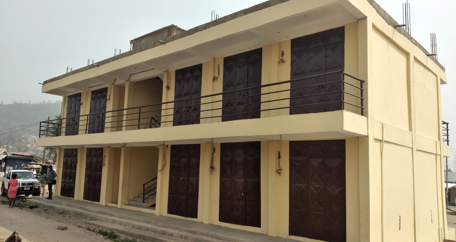 Construction of 1No. 20-Unit Lockable Stores at Zongo Market (Lot2)