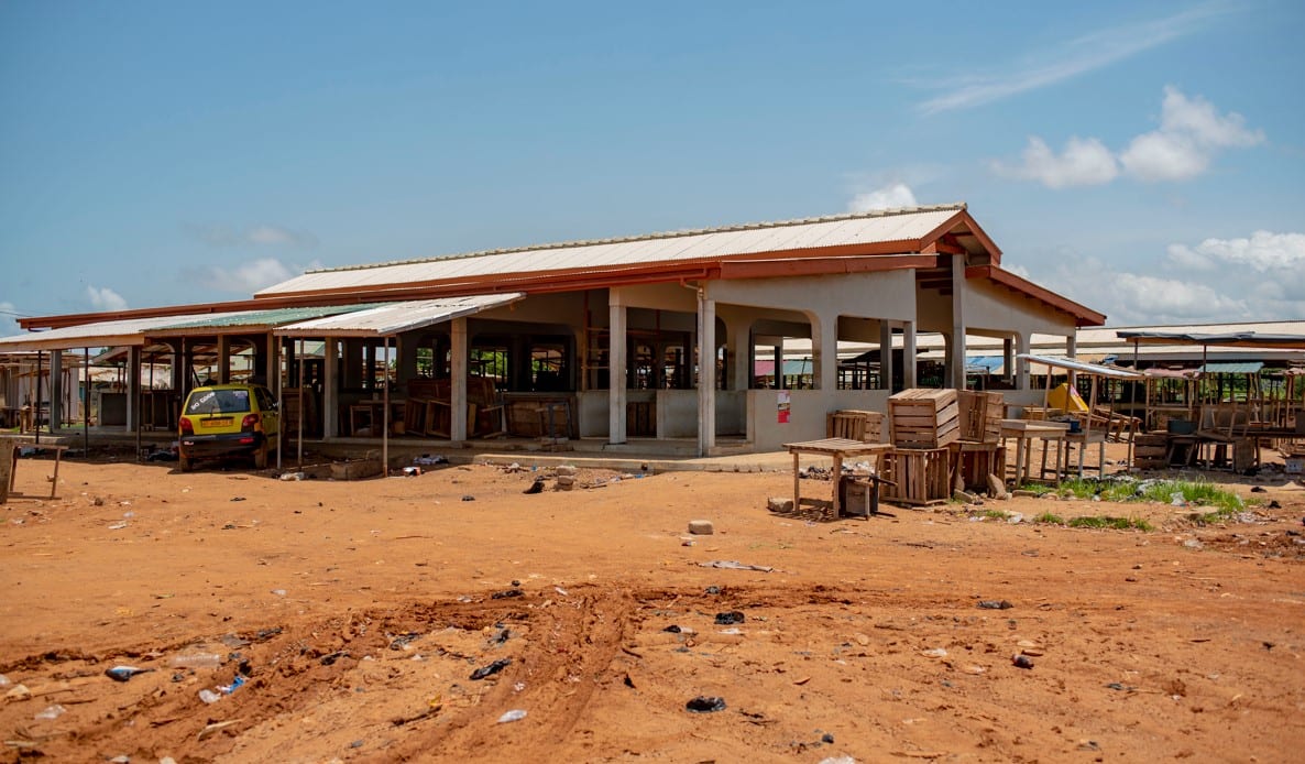 40-Unit Market Sheds and Civil Works at Old Ningo