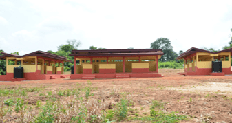 Construction of 1No. 10-Unit Market Sheds at Asekye