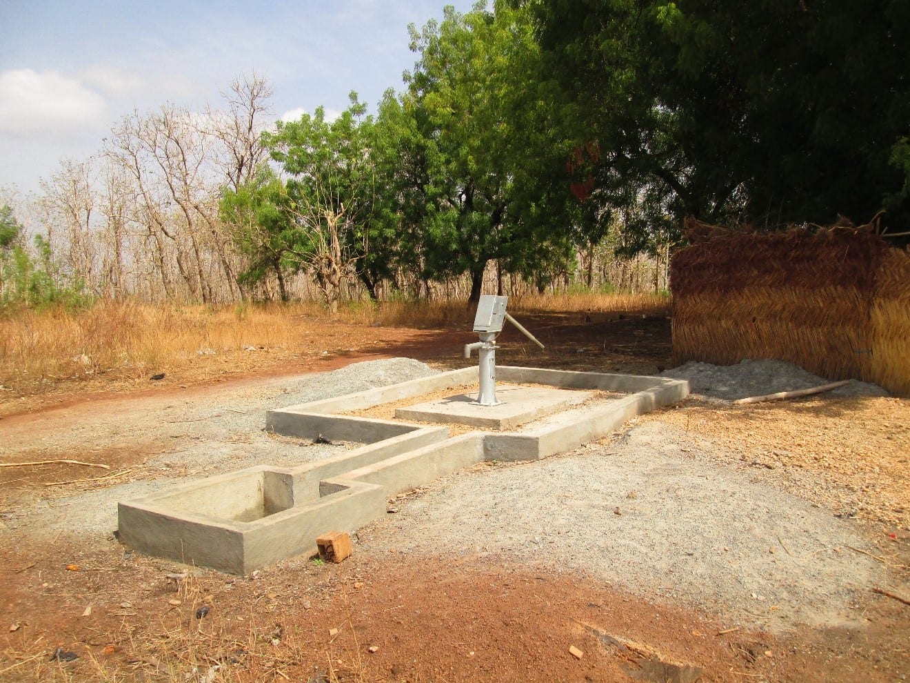 Drilling of Handpump Borehole at Pibila
