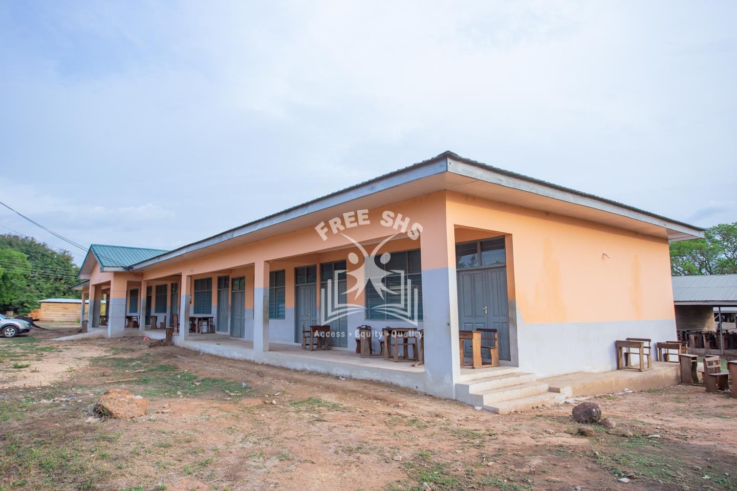 Getfund Emergency School Project at Nkwanta SHS