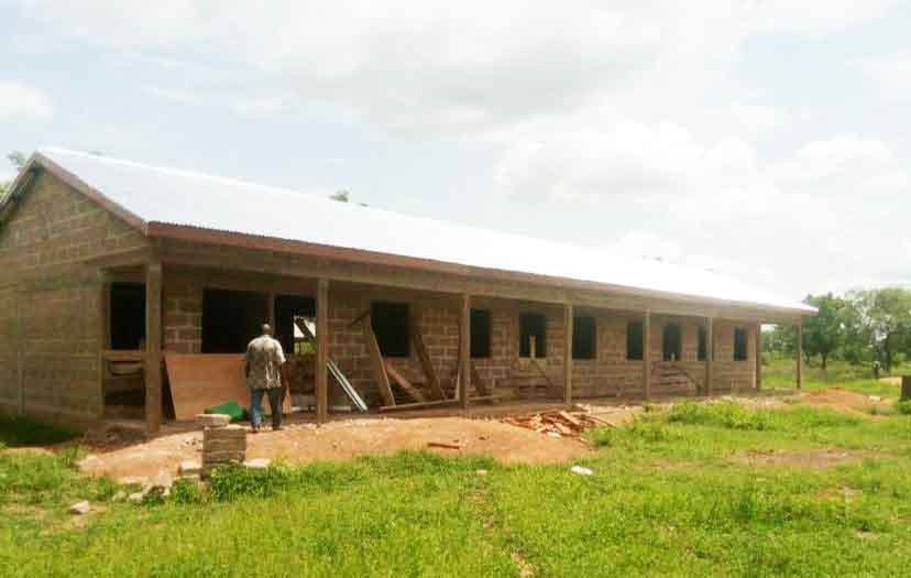Construction of 3-Unit Classroom block at Gbateni