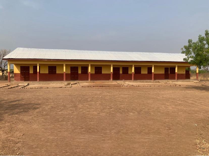 3-Unit Classroom Block with Ancillary Facilities and 90-No. Dual Desk at Nyamalga