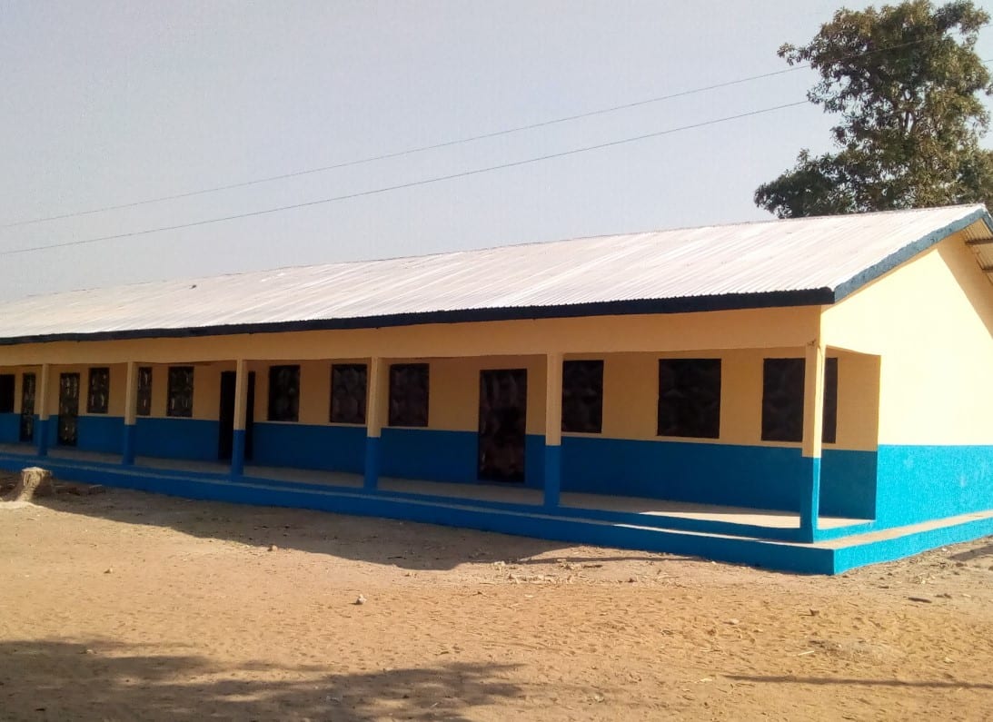 3-Unit Classroom Block with Office, Store and Urinal at Daboya Pentecost