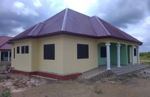 Construction of 1No.2 Semi-Detached Bungalow for District Magistrate at Aveyime