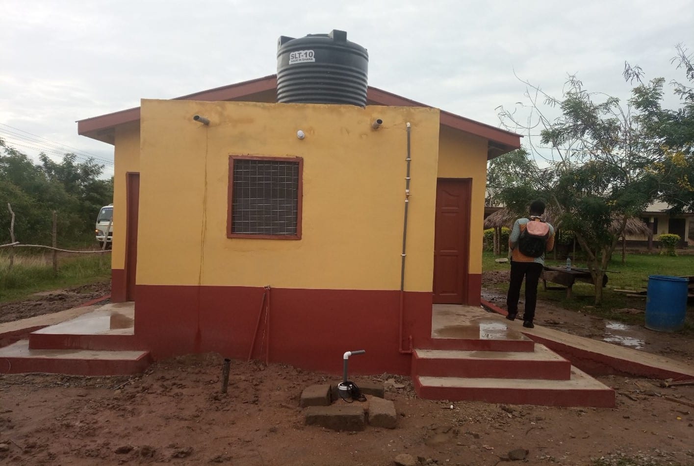 Construction of 1No. 10-Seater Water Closet at Adidokpoe RC