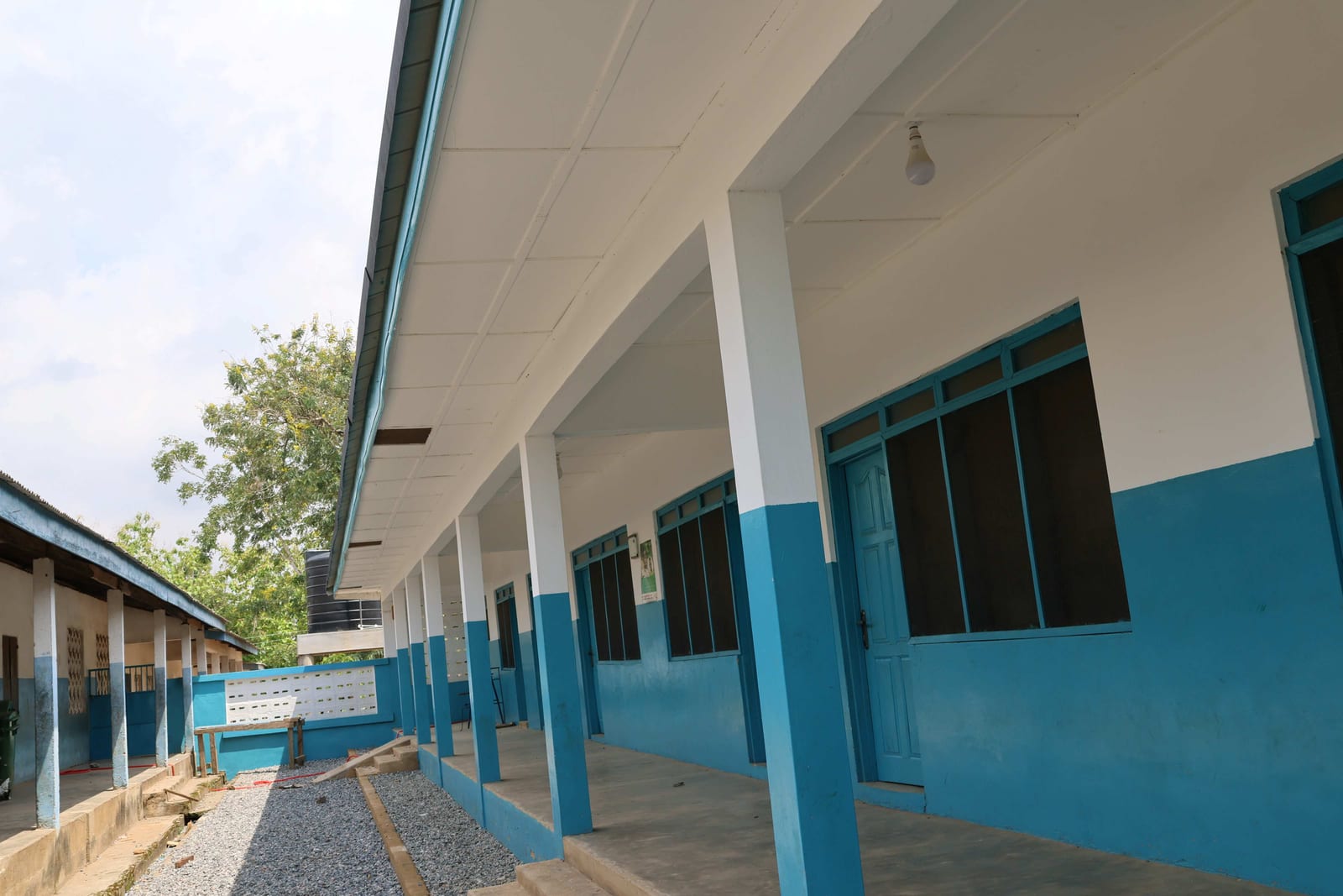 Construction of KG School Block Akwamu Amanfo Presby Basic