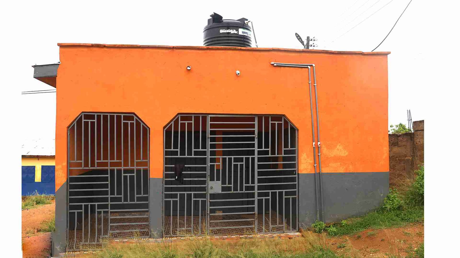 Construction of 10 -Seater WC With Borehole at Nsawam Methodist C Jhs