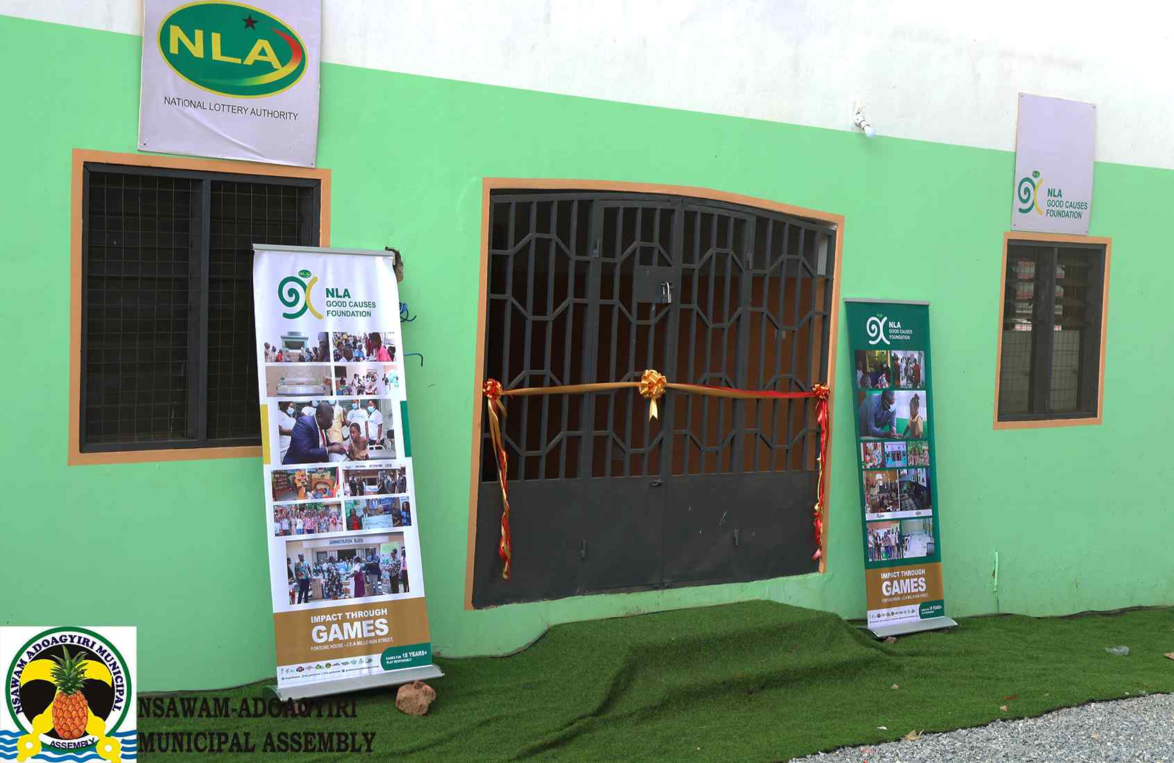 Construction of 10 -Seater Toilet Facility With Borehole at Ayebetown