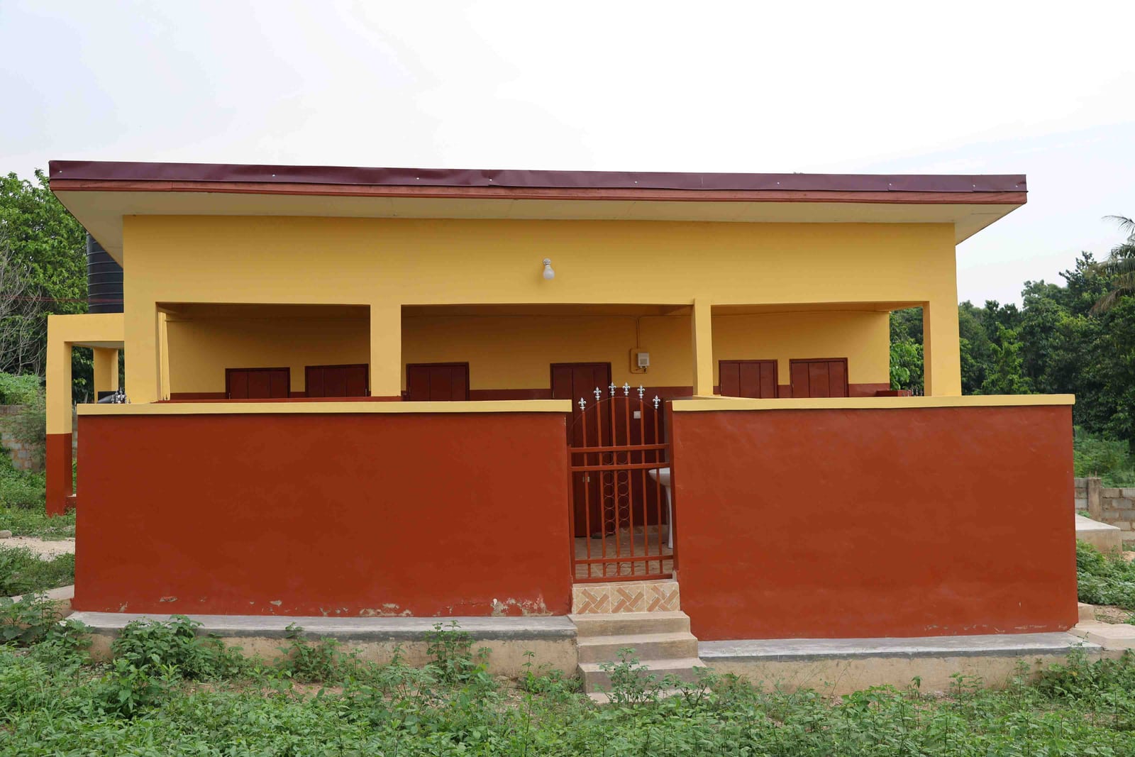 6-Seater WC Toilet Facility at Kwesi Tenten