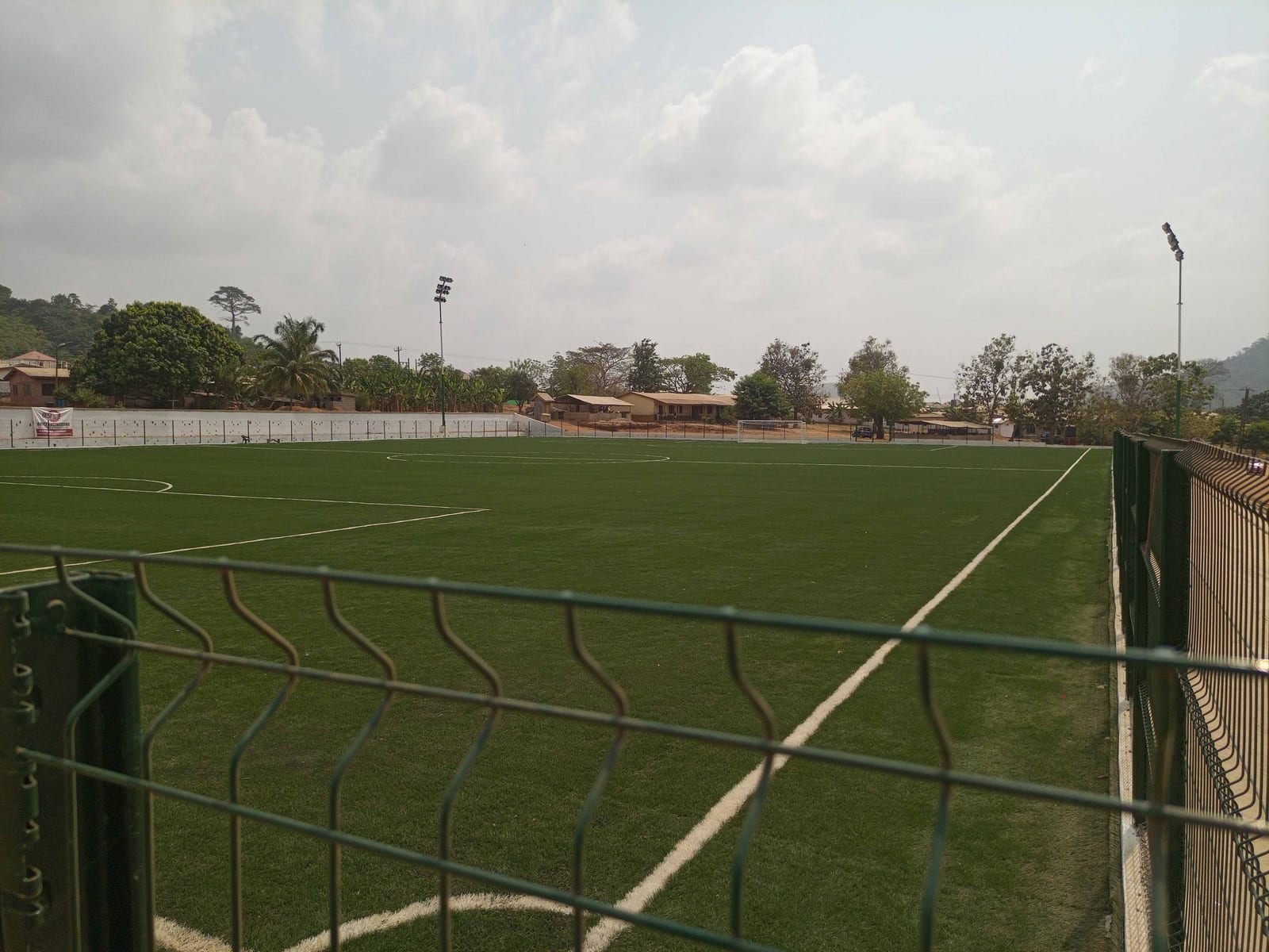 Construction Of Astro Turf Park