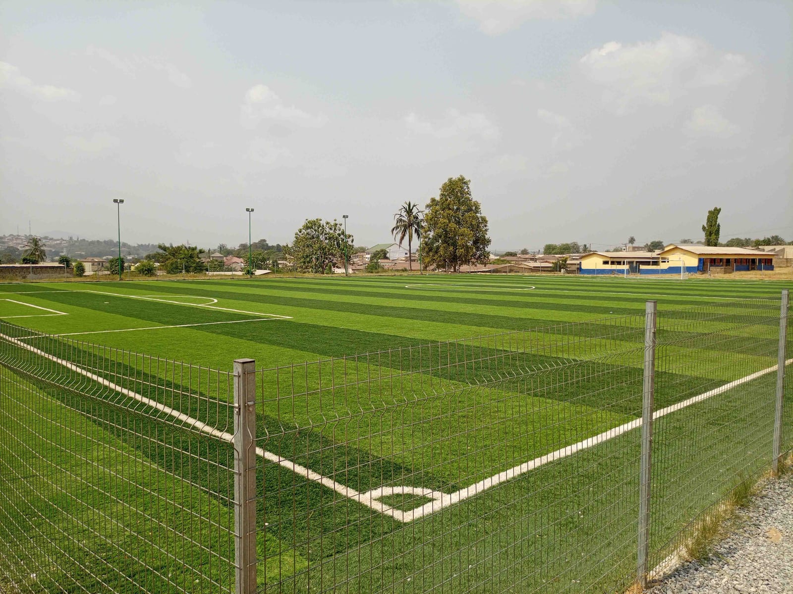 Construction Of AstroTurf Park