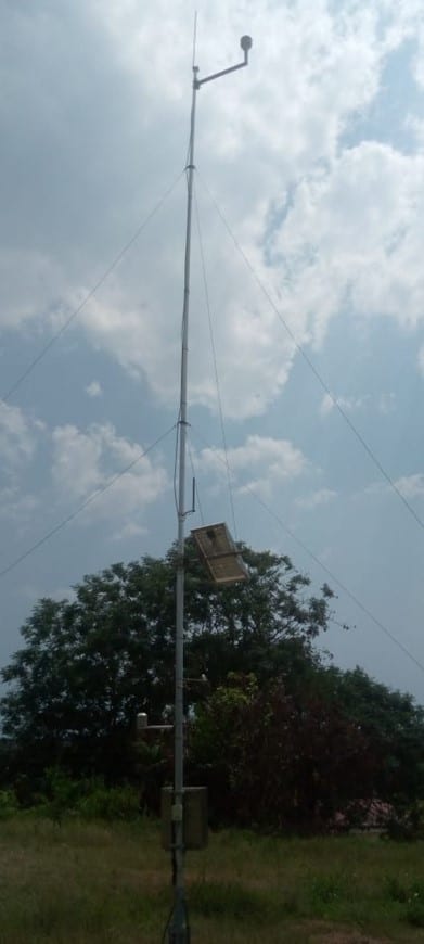Installation of Automatic Weather Station at Axim