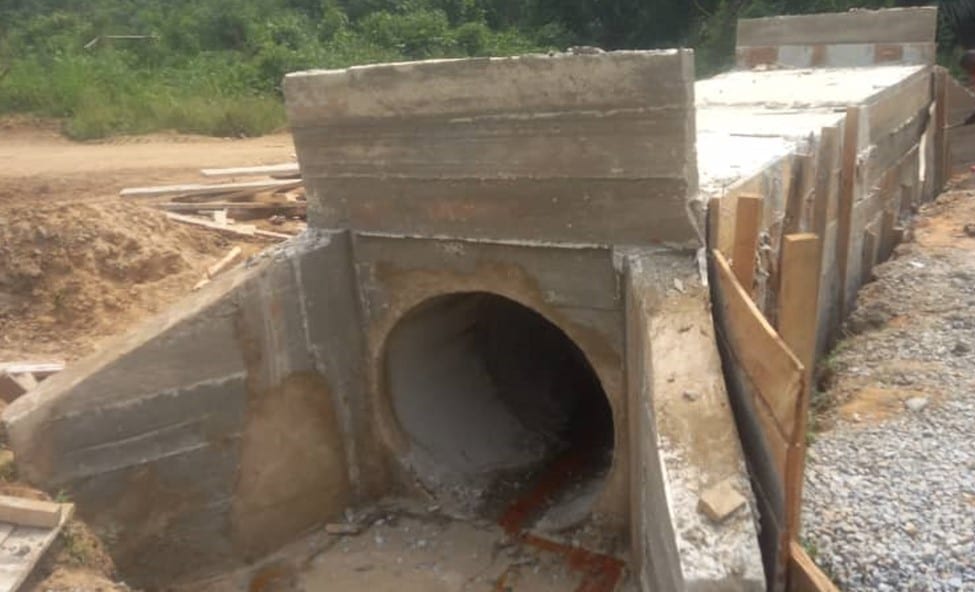 Construction of I N0. 1.2M Concrete Pipe Culverts
