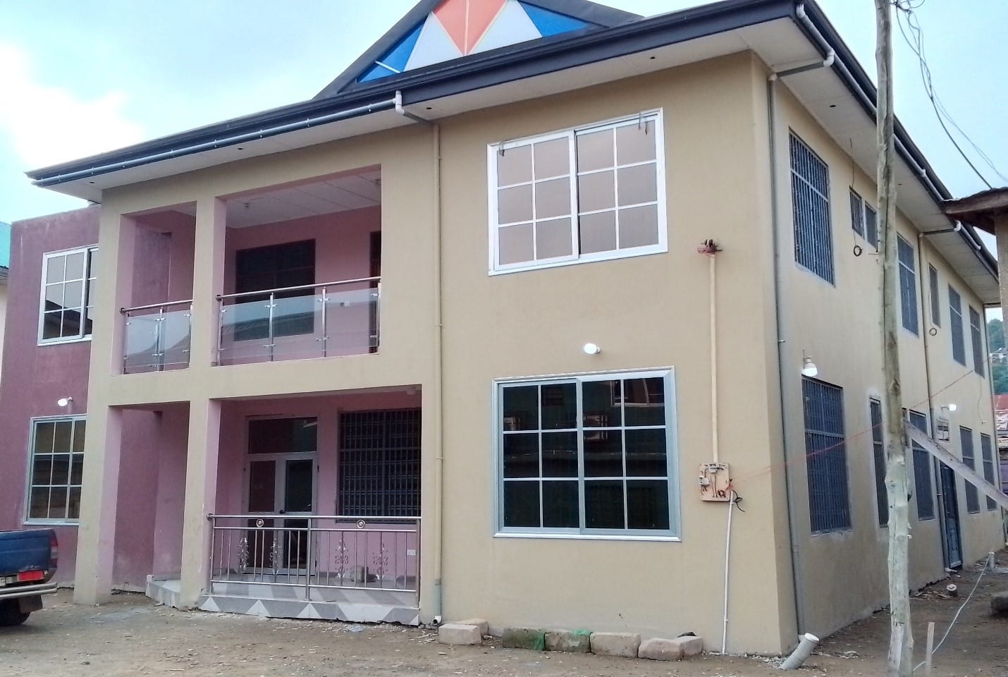 Storey Clinic With Accommodation at New Nsuta Auntie Bee Clinic
