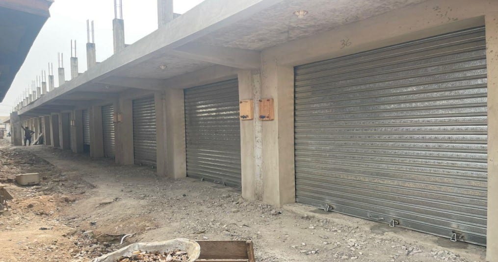 3 Storey, 96 Unit Stores (Phase 1) at Offinso New Town Market