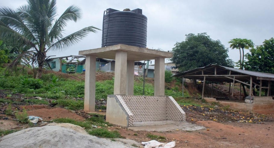 Drilling And Mechanization Of No. 5 Boreholes With Overhead Tanks at Abofuor  and other towns