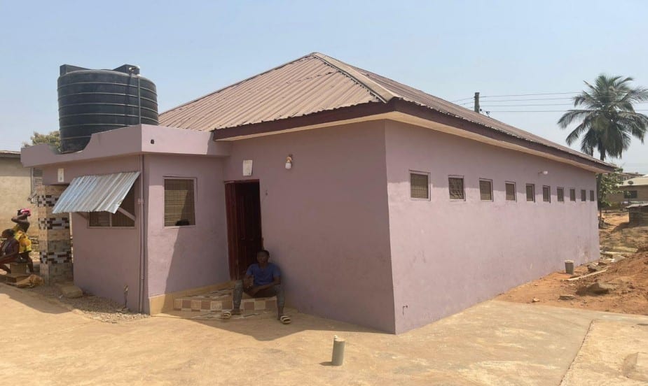 20 Seater Water Closet Toilet Facility at Abofour Dumesua