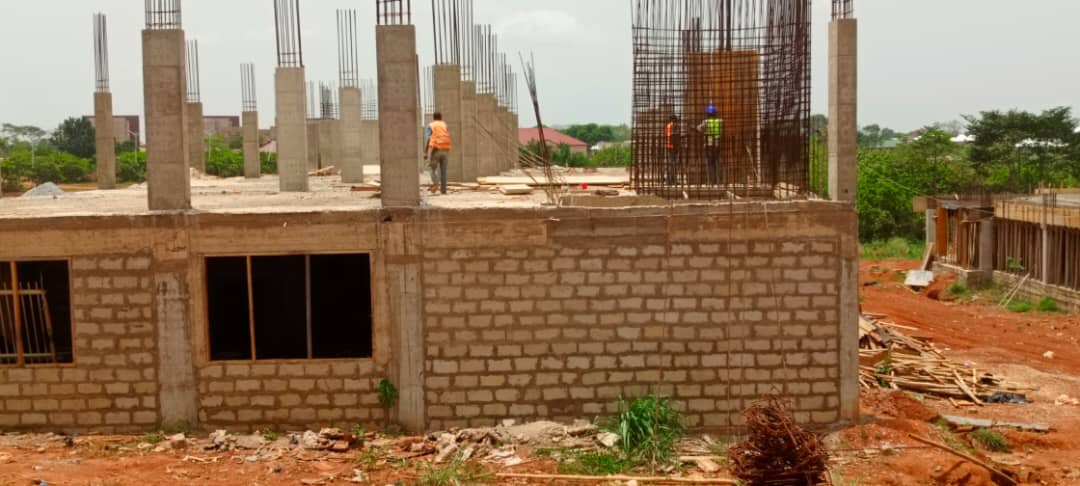 Construction of Dinning Hall at National Ambulance School, Nkenkaasu