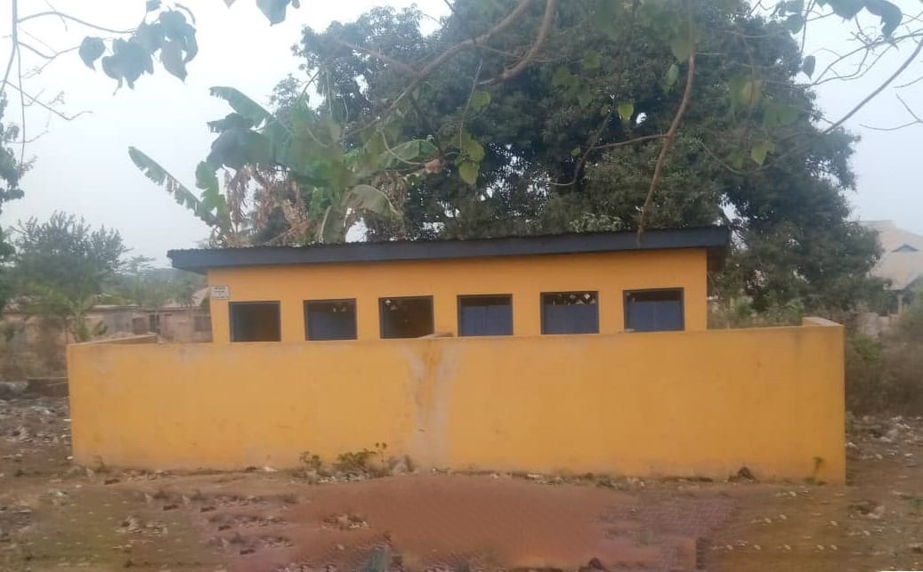 Construction of 6 Seater Toilet Facility at Akumadan Da JHS