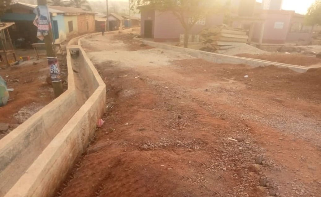 Construction of Akumadan Drains