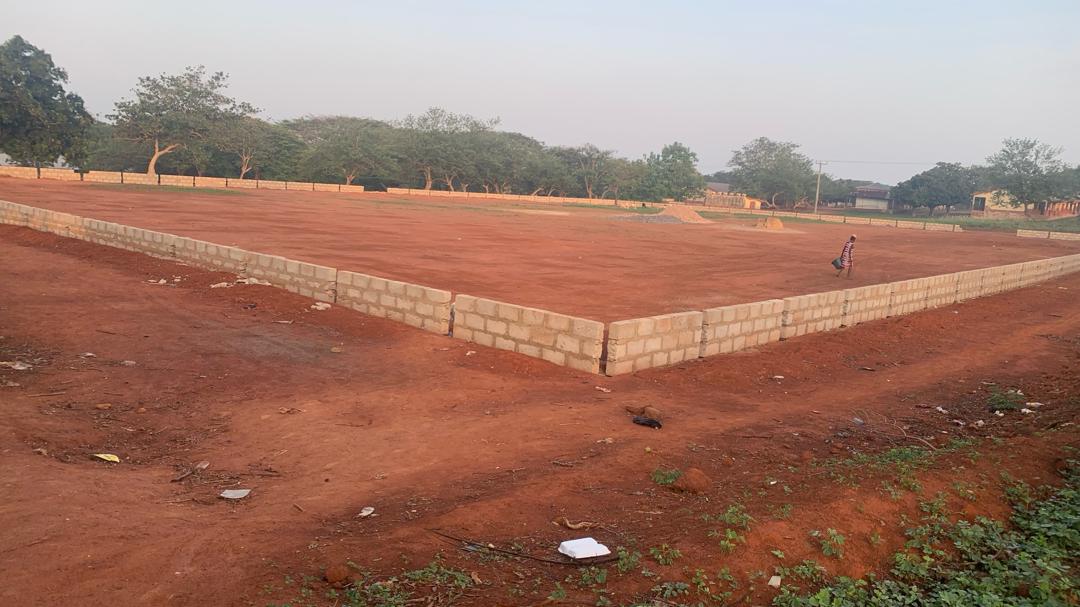 Construction of AstroTurf at Afrancho