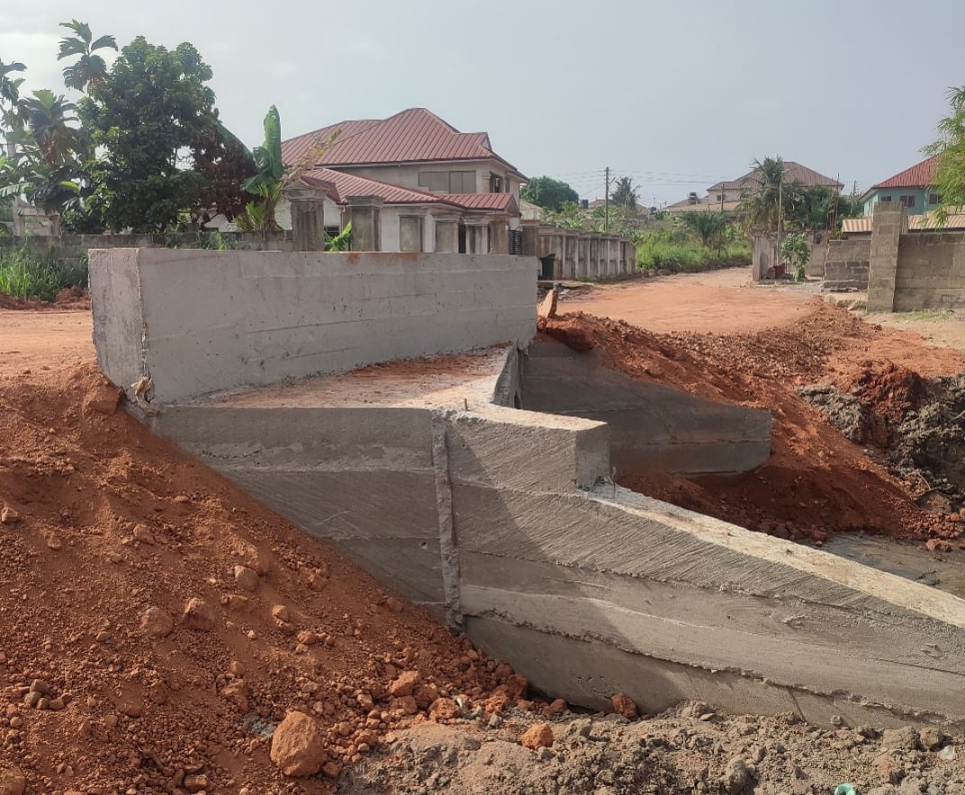 Construction Of Double Culvert At Emena-Anwomaso Link
