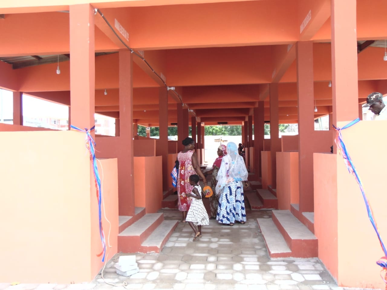 Construction of Market Sheds and Shops at Kisseman