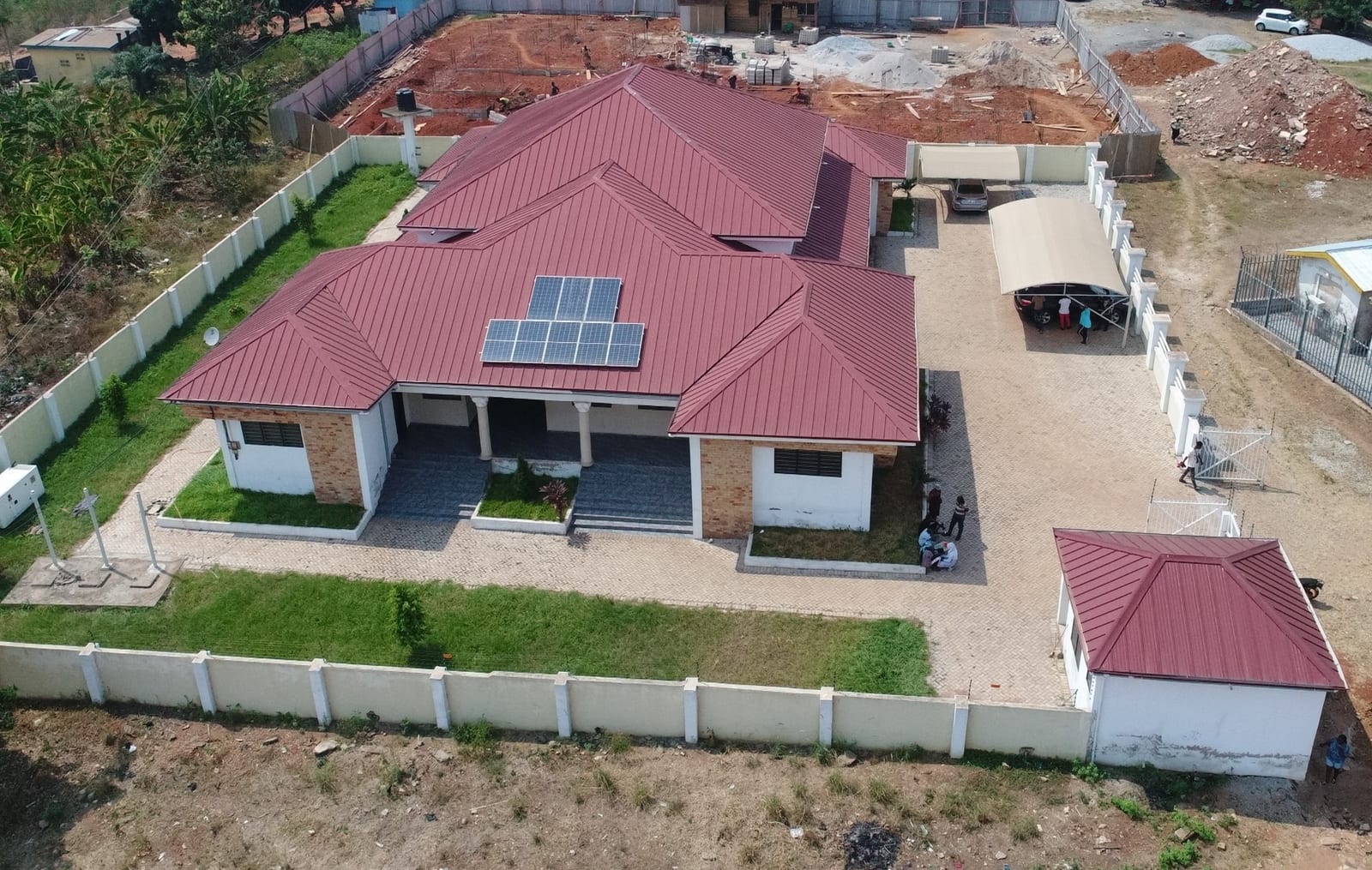 Construction of a Court Building at Tafo Estate Junction