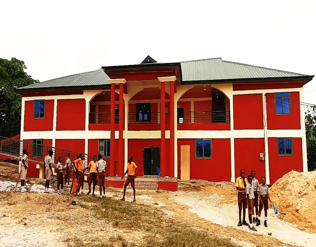 Construction of 1No 2-storey ICT Centre at Bogoso M/A School