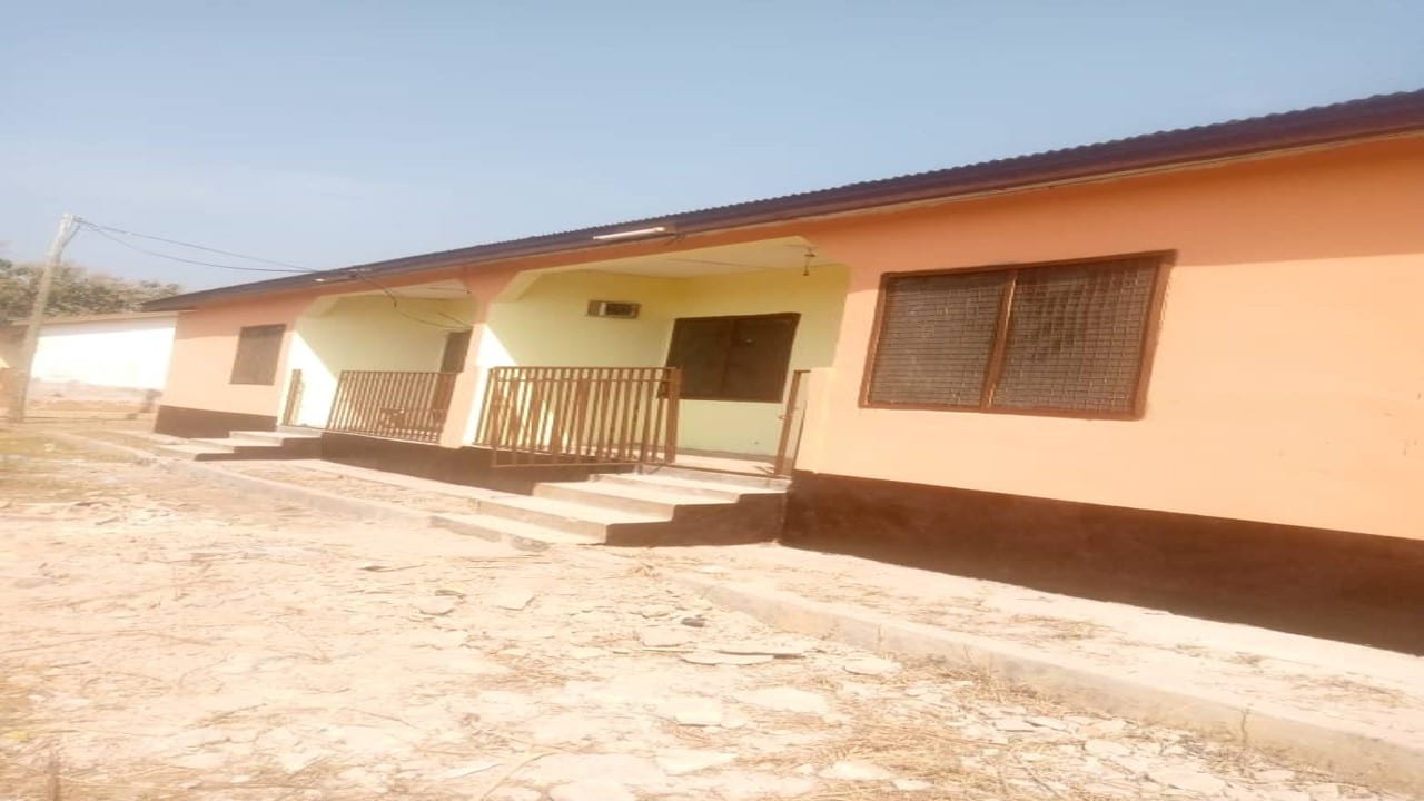 Renovation of 1no. 3unit Teacher's Quarters at Krobo