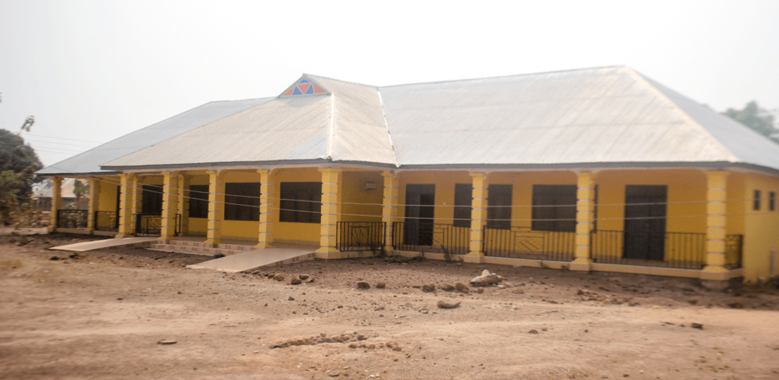 Construction of Admission Ward at Abease