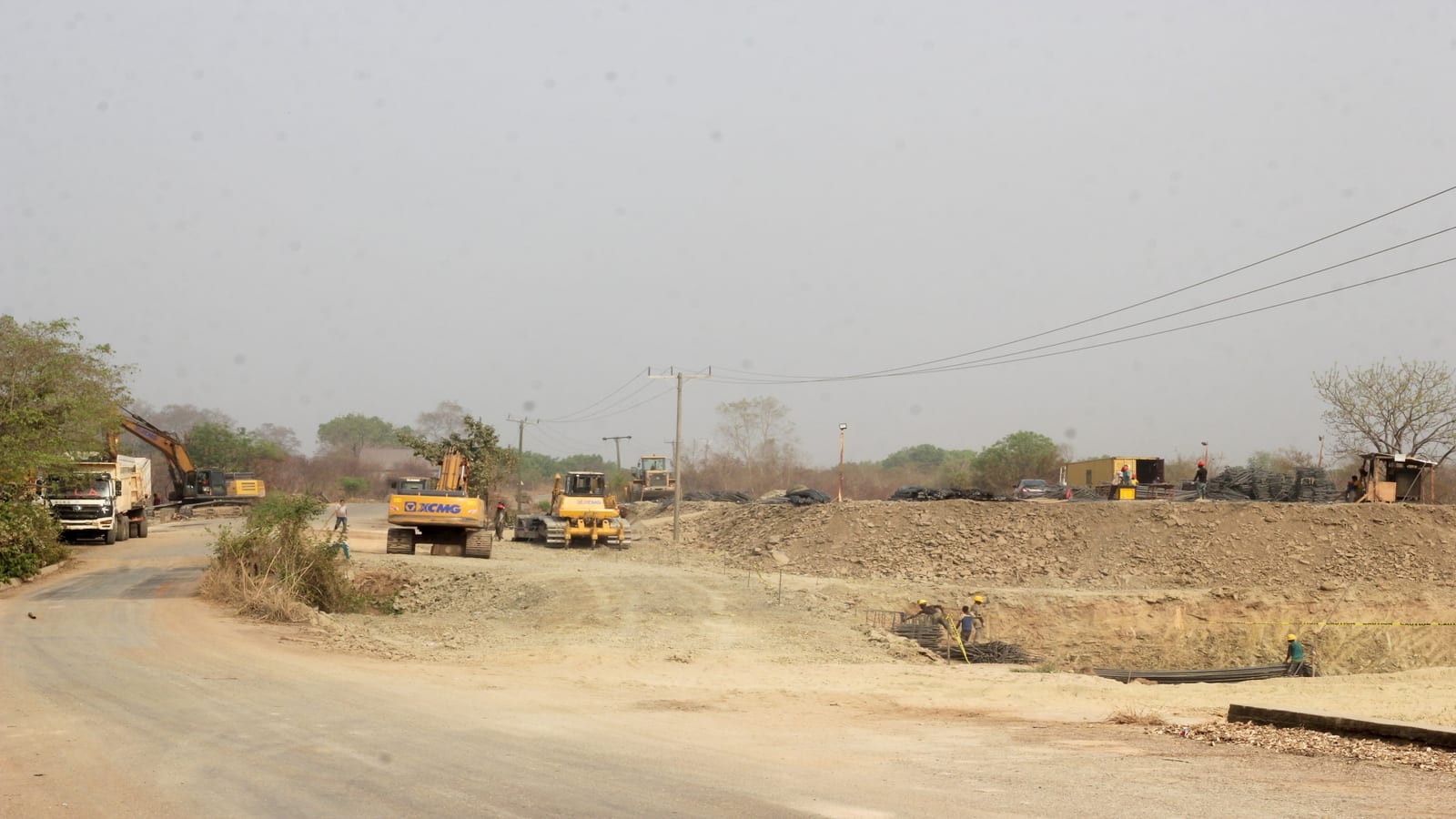 Construction of Prang- Kintampo highway
