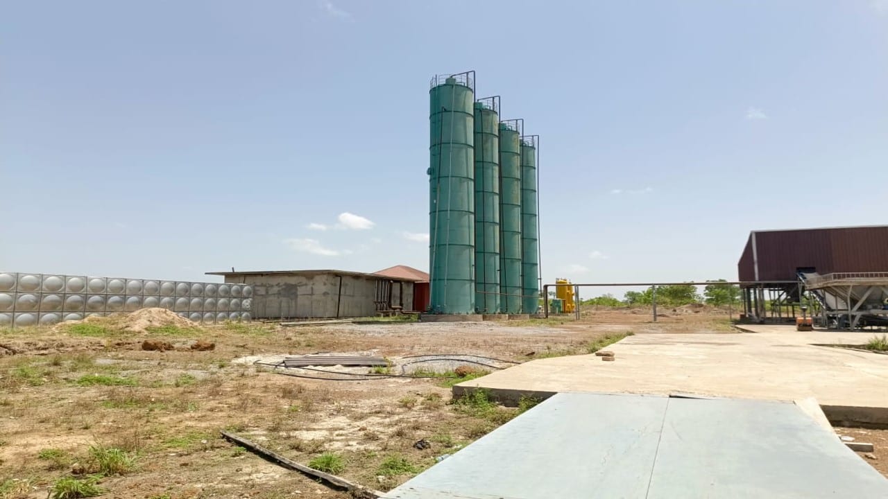 Construction of Industrial Starch Processing Fatory at Prang