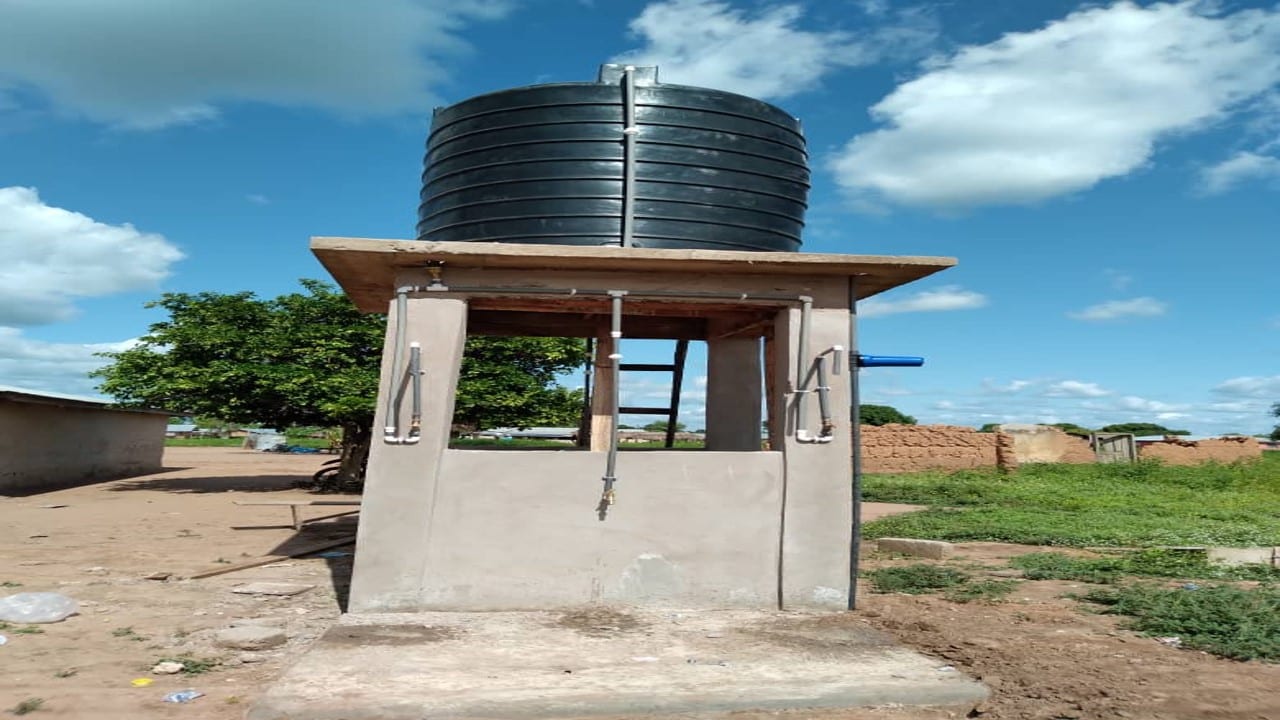 Drilling and Mechanization 1No. Boreholes with storage and tank at Cherembo