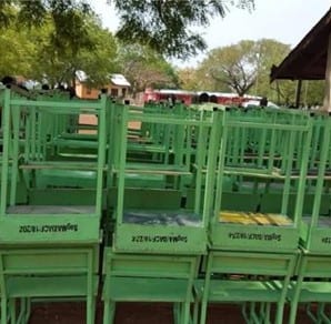 Supply Of 5153 Dual and Mono Desk School Chairs to Schools In Sagnarigu Municipal