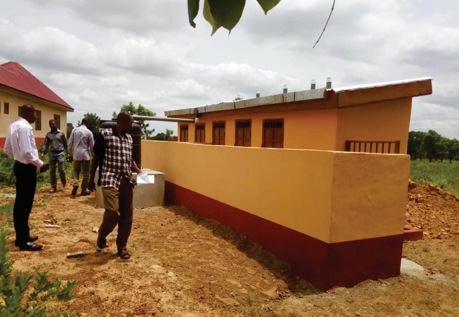 Construction of 4-Seater KVIP With Hand Washing Facility at Bunlung CHPS Compound