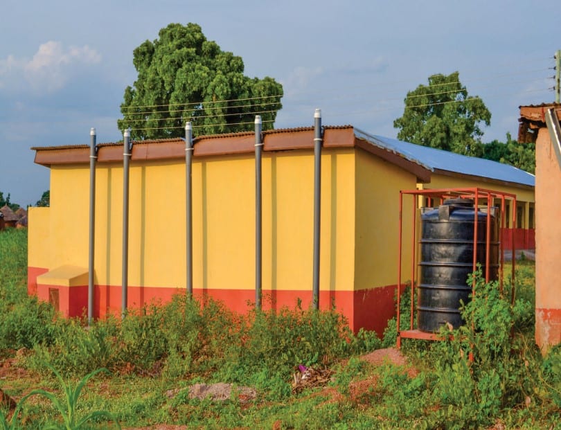 Construction of 1No. 4-Seater Toilet Facility With hand washing  facility