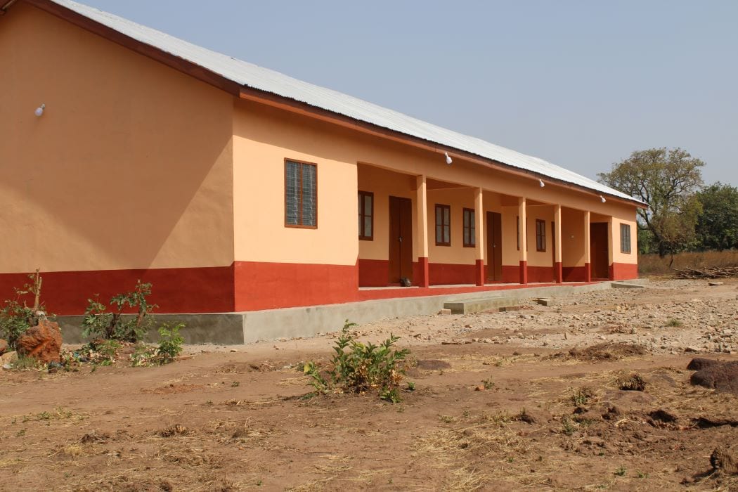 3-Unit Classroom Block at Gando