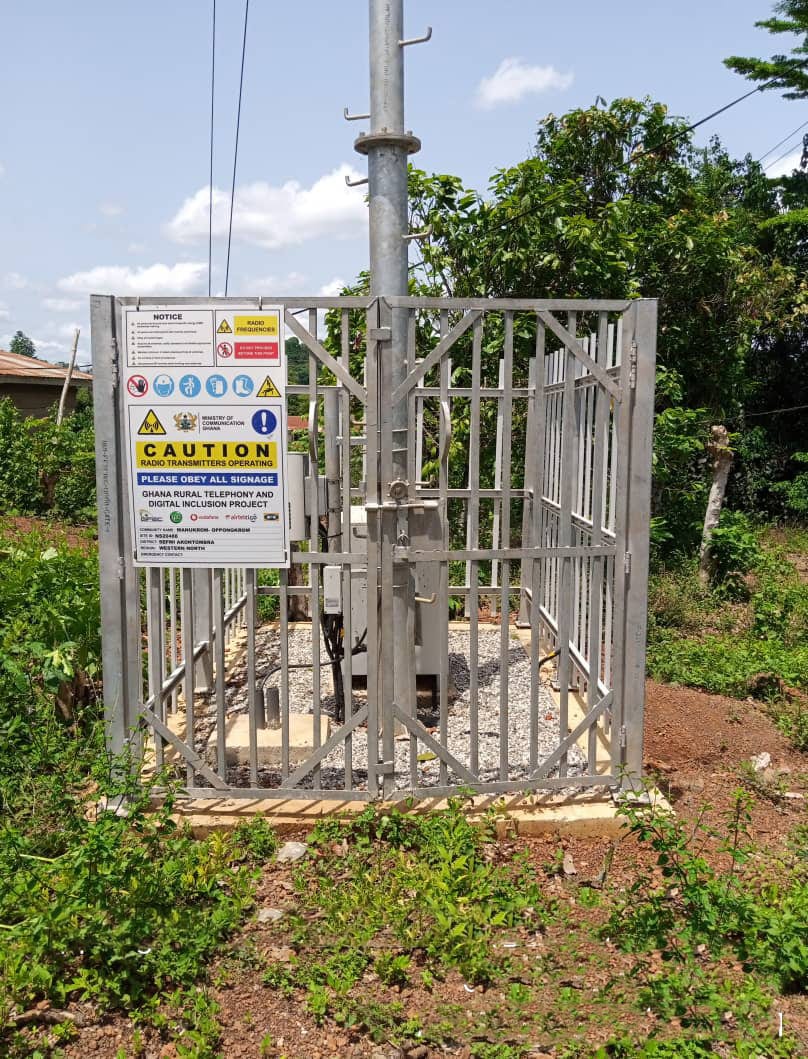 Ghana Rural Telephony and Digital Inclusion Project at Manukrom