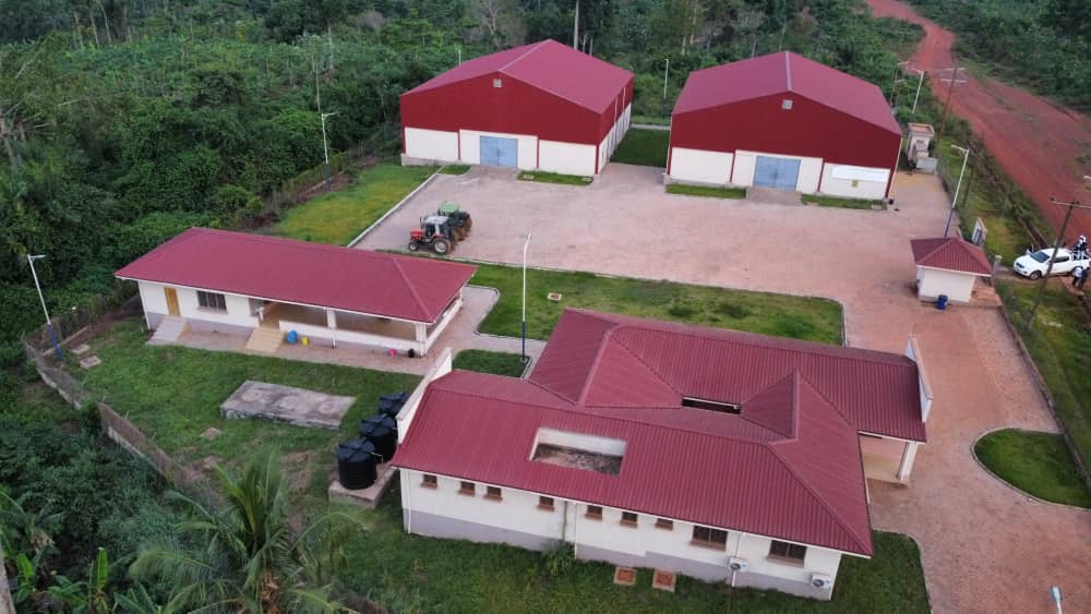 Rice Mill Factory at Akontombra