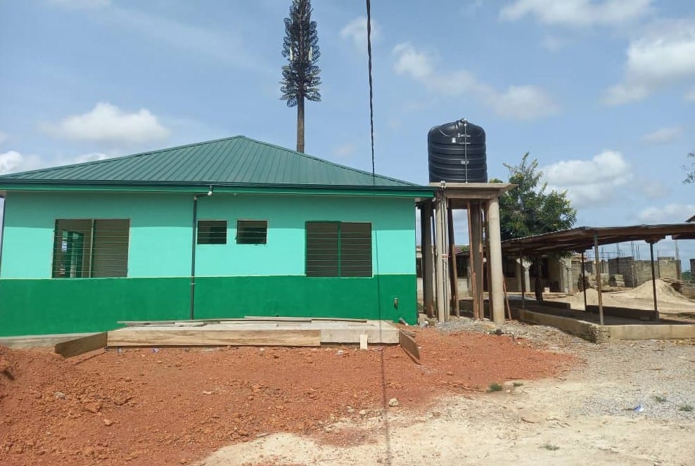 Construction of CHPS Compound at Anoe-Kojokrom