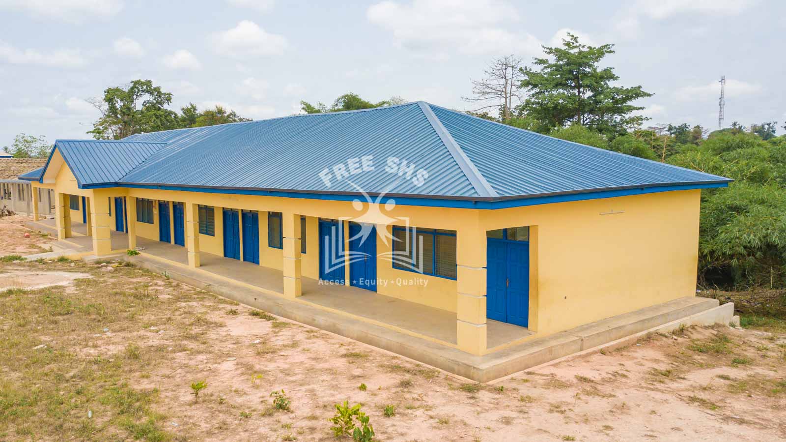 Getfund Emergency School Project at Presby SHS, Kwamang
