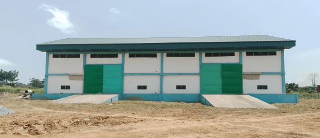 Construction of Warehouse at Kwagyei